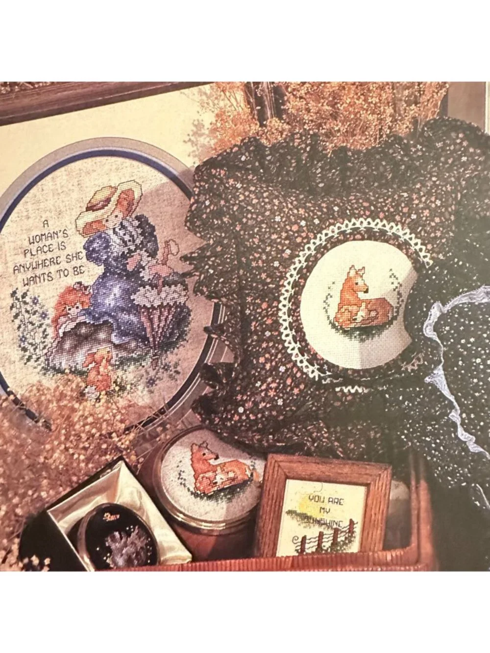 Flowers Of The Field Cross-Stitch Pattern Book 39 By Stoney Creek Book